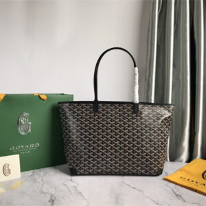 Goyard Artois MM Bag Goyardine Canvas & Chevroches Calfskin