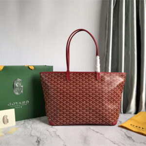 Goyard Artois MM Bag Goyardine Canvas & Chevroches Calfskin