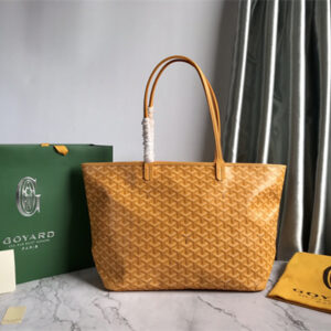 Goyard Artois MM Bag Goyardine Canvas & Chevroches Calfskin