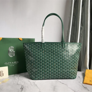 Goyard Artois MM Bag Goyardine Canvas & Chevroches Calfskin