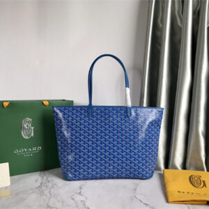 Goyard Artois MM Bag Goyardine Canvas & Chevroches Calfskin