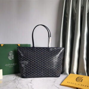 Goyard Artois MM Bag Goyardine Canvas & Chevroches Calfskin