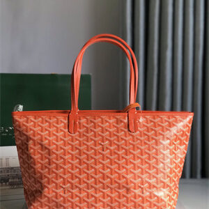 Goyard Artois PM Bag Goyardine Canvas & Chevroches Calfskin