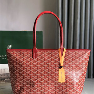 Goyard Artois PM Bag Goyardine Canvas & Chevroches Calfskin