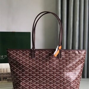 Goyard Artois PM Bag Goyardine Canvas & Chevroches Calfskin
