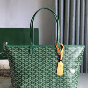 Goyard Artois PM Bag Goyardine Canvas & Chevroches Calfskin
