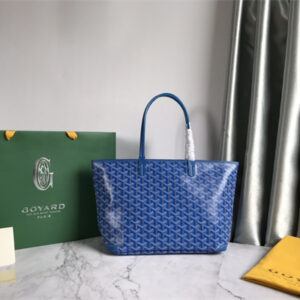 Goyard Artois PM Bag Goyardine Canvas & Chevroches Calfskin