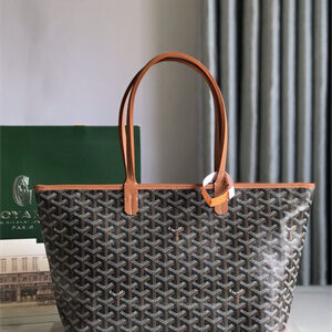 Goyard Artois PM Bag Goyardine Canvas & Chevroches Calfskin