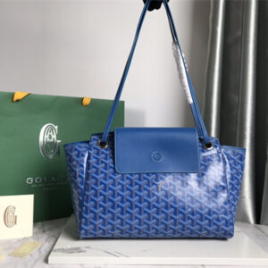 Goyard Rouette Souple Bag Goyardine Canvas & Chevroches Calfskin