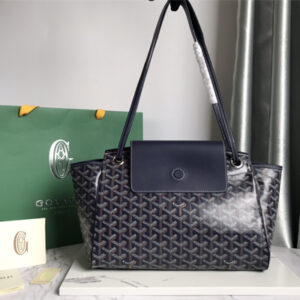 Goyard Rouette Souple Bag Goyardine Canvas & Chevroches Calfskin