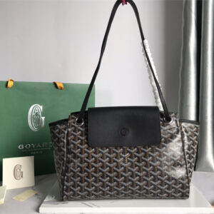 Goyard Rouette Souple Bag Goyardine Canvas & Chevroches Calfskin