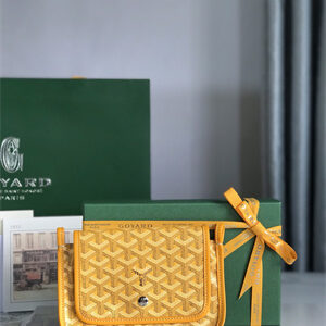 Goyard Plumet Pocket Wallet In Goyardine Canvas
