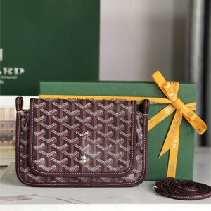 Goyard Plumet Pocket Wallet In Goyardine Canvas