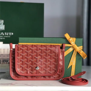 Goyard Plumet Pocket Wallet In Goyardine Canvas