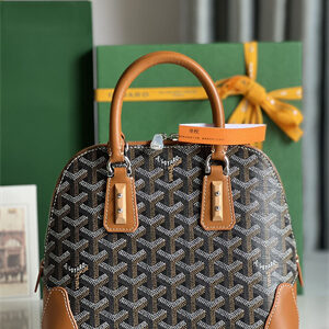 Goyard Vendome Mini Bag In Goyardine Canvas & Chevroches Calfskin