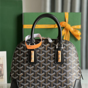 Goyard Vendome Mini Bag In Goyardine Canvas & Chevroches Calfskin
