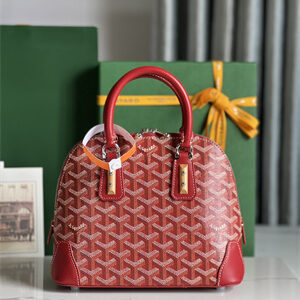 Goyard Vendome Mini Bag In Goyardine Canvas & Chevroches Calfskin
