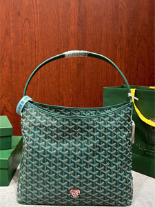 Goyard Bohème Hobo Bag Goyardine Canvas & Chevroches Calfskin