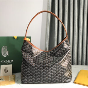 Goyard Bohème Hobo Bag Goyardine Canvas & Chevroches Calfskin
