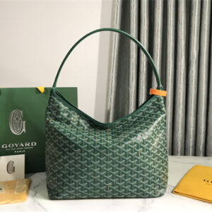 Goyard Bohème Hobo Bag Goyardine Canvas & Chevroches Calfskin