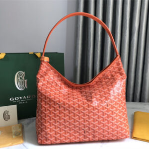 Goyard Bohème Hobo Bag Goyardine Canvas & Chevroches Calfskin