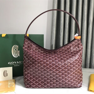 Goyard Bohème Hobo Bag Goyardine Canvas & Chevroches Calfskin