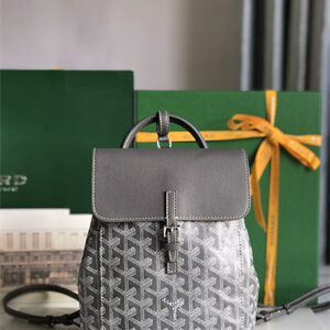 Goyard Alpin Mini Backpack Goyardine Canvas & Chevroches Calfskin