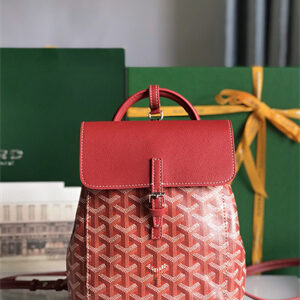 Goyard Alpin Mini Backpack Goyardine Canvas & Chevroches Calfskin