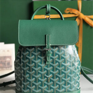 Goyard Alpin Mini Backpack Goyardine Canvas & Chevroches Calfskin