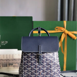 Goyard Alpin Mini Backpack Goyardine Canvas & Chevroches Calfskin