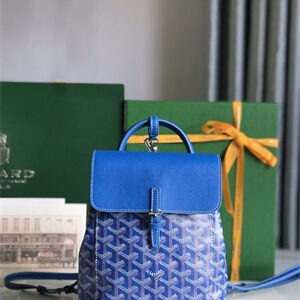 Goyard Alpin Mini Backpack Goyardine Canvas & Chevroches Calfskin