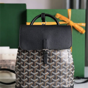 Goyard Alpin Mini Backpack Goyardine Canvas & Chevroches Calfskin