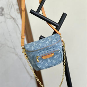 L.V Mini Bumbag Monogram denim Sky Blue M83353