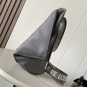 Loewe Anton Sling Bag In Supple Smooth Calf and Jacquard