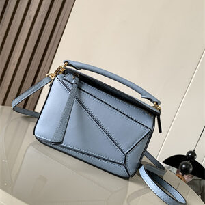 Loewe Mini Puzzle Bag In Classic Calfskin