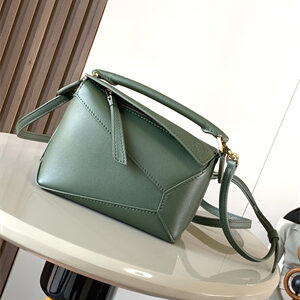 Loewe Mini Puzzle Bag In Classic Calfskin