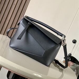 Loewe Mini Puzzle Bag In Classic Calfskin