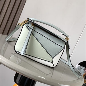 Loewe Mini Puzzle Bag In Classic Calfskin