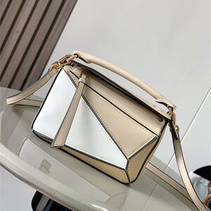 Loewe Mini Puzzle Bag In Classic Calfskin