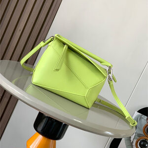 Loewe Mini Puzzle Bag In Classic Calfskin