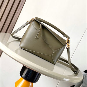 Loewe Mini Puzzle Bag In Classic Calfskin