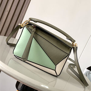 Loewe Mini Puzzle Bag In Classic Calfskin