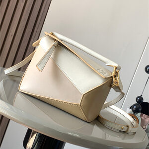 Loewe Mini Puzzle Bag In Classic Calfskin