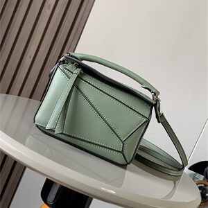 Loewe Mini Puzzle Bag In Classic Calfskin