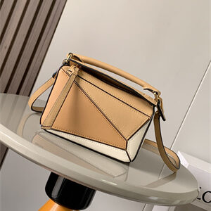 Loewe Mini Puzzle Bag In Classic Calfskin