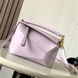 Loewe Mini Puzzle Bag In Classic Calfskin