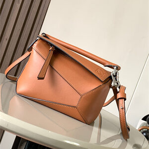 Loewe Mini Puzzle Bag In Classic Calfskin