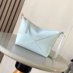 Loewe Puzzle Fold Pouch In Shinny Nappa Calfskin