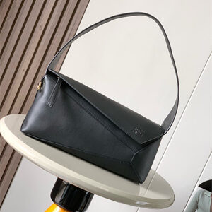Loewe Puzzle Hobo Bag In Classic Calfskin