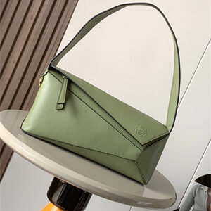 Loewe Puzzle Hobo Bag In Classic Calfskin